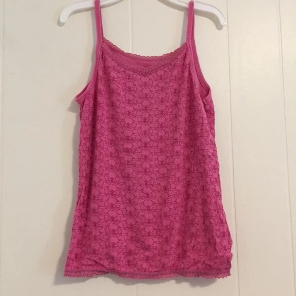 Magenta Pink Tank Top Girls 7-8